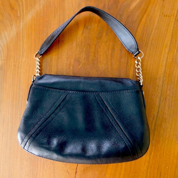 ✨✨ Black Genuine Leather Michael Kors Bag — Like New! ✨✨ - Picture 5 of 8